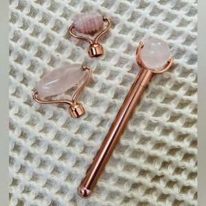 Rose Quartz Gemstone Facial Roller